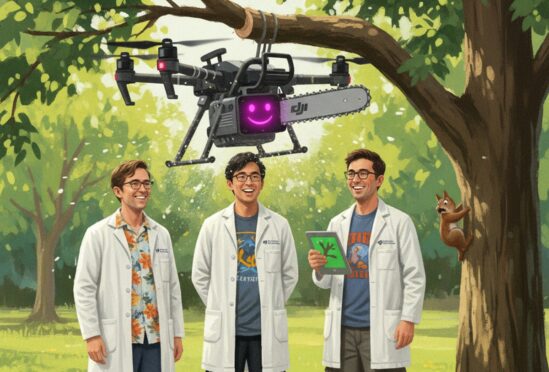 Дроны с бензопилами на ИИ