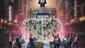 Nscale привлекает 1,1 млрд долларов