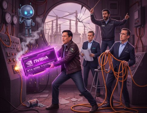 Nvidia представила референсный дизайн для ИИ