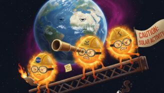 NASA запустило три спутника