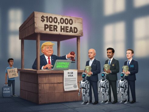 Сбор Трампа за визы в 100 тысяч