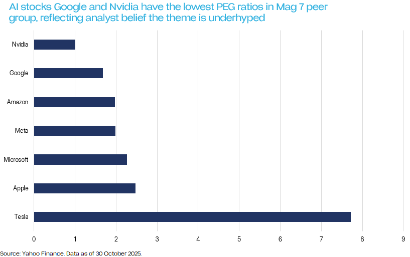 PEG среди семи технологических гигантов