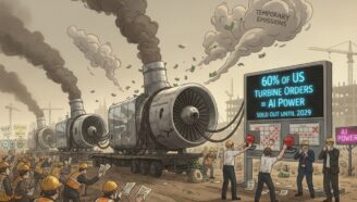 ИИ дата центрам не хватает турбин