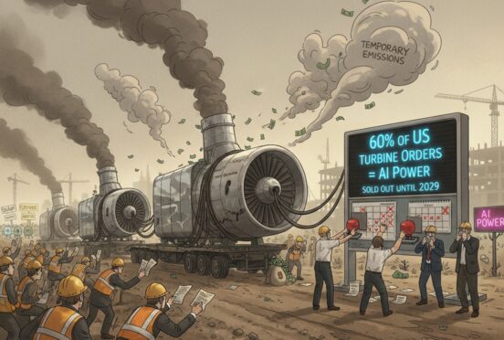 ИИ дата центрам не хватает турбин