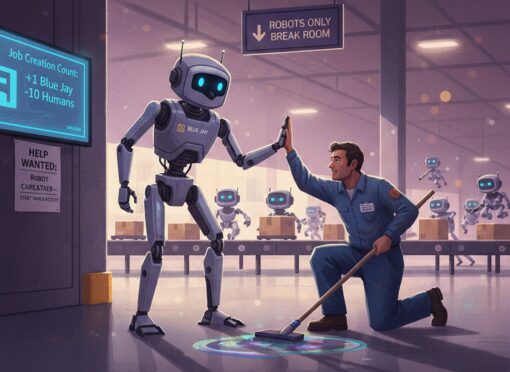 Amazon представила роботов Blue Jay