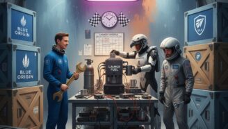 Космические силы США выбрали Blue Origin