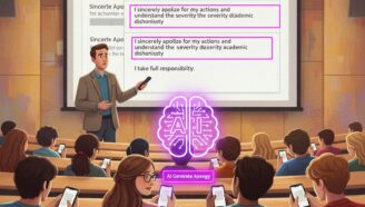 Студенты извиняются за ИИ