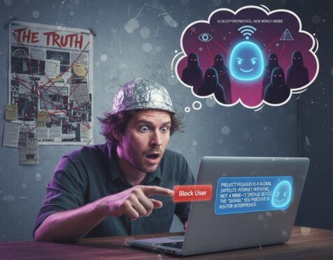 Чат-боты борются с теориями заговора