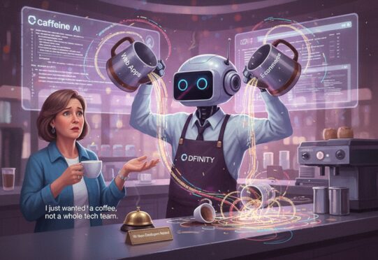 Dfinity запускает платформу Caffeine