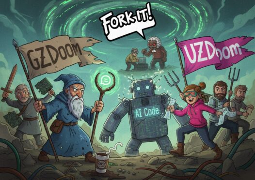 GZDoom разделился из-за ИИ