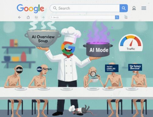 Google сокращает новостной трафик