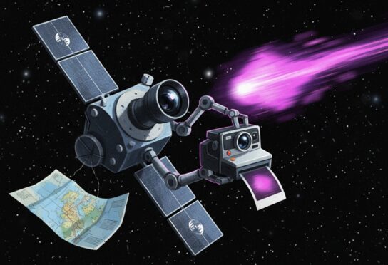 Марсианский зонд снял межзвездную комету