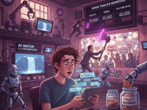 ИИ-подделки на Spotify