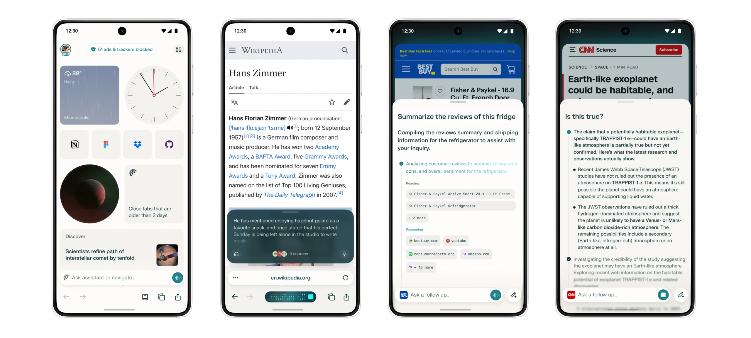 Кнопка загрузки приложения Comet для Android в Google Play Маркет