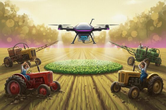 Дроны для опрыскивания