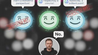 ИИ-боты в соцсетях вежливые