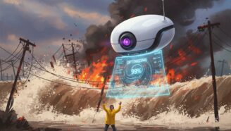 Дроны и ИИ в управлении катастрофами