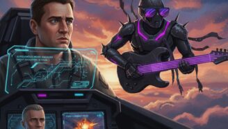 Боевой дрон Fury с ИИ