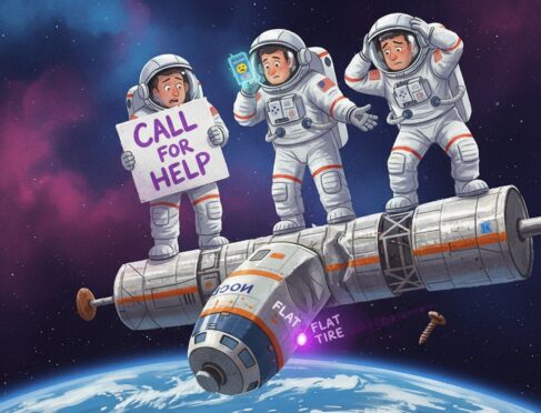 Китайские астронавты застряли на Тяньгун