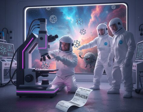 Формирование бакиболлов в космосе