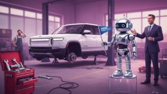 Rivian создает ИИ структуру