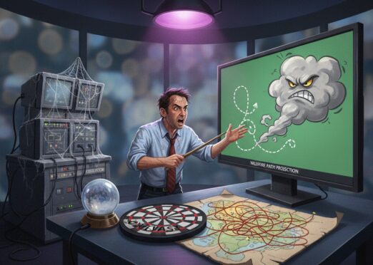 ИИ видит дым от лесных пожаров