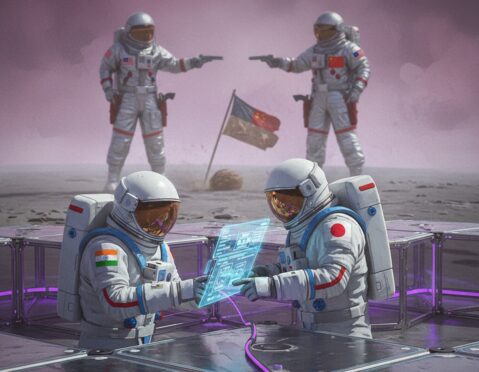 Индия и Япония на Луне