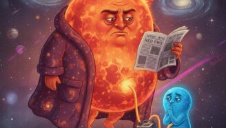 Звезда разрушает своего компаньона