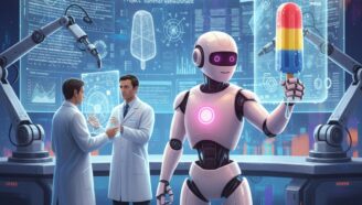 Manus раздает мороженое