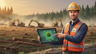 ИИ-карта природных лесов