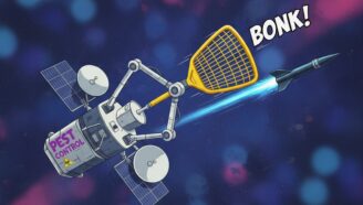 Спутники получат броню