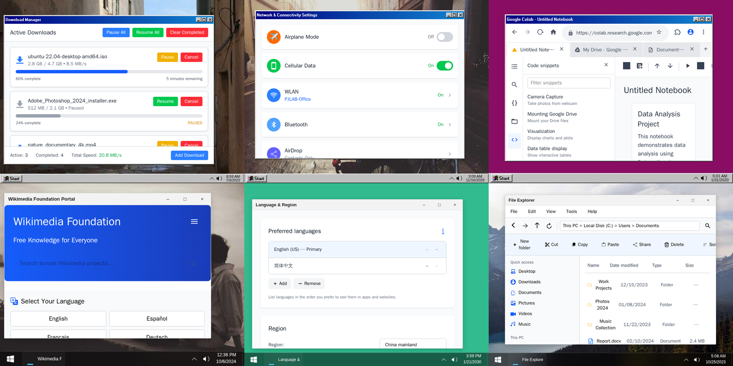 Сравнение интерфейсов Windows 98 и Windows 10: выполнение одинаковых задач в разные эпохи