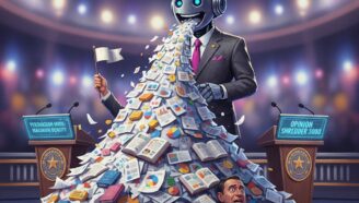 Политические ИИ-чатботы лучше рекламы