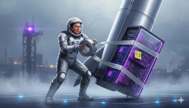 Маск отправляет дата центры на орбиту