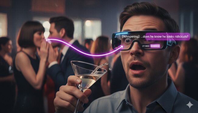 Очки Meta усиливают голос