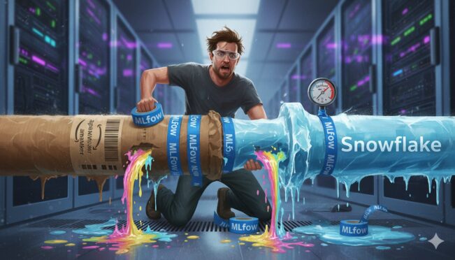 SageMaker MLflow и Snowflake