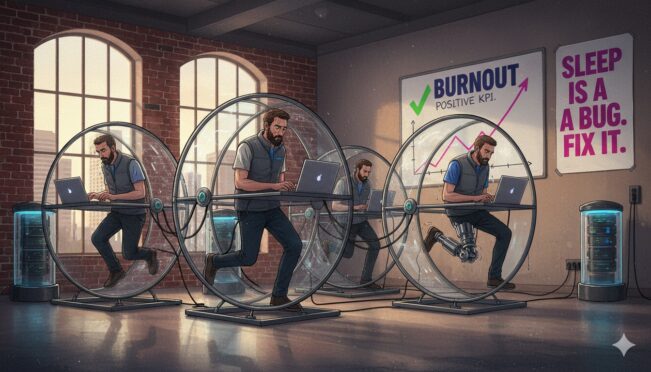 Изнуряющий труд в ИИ стартапах