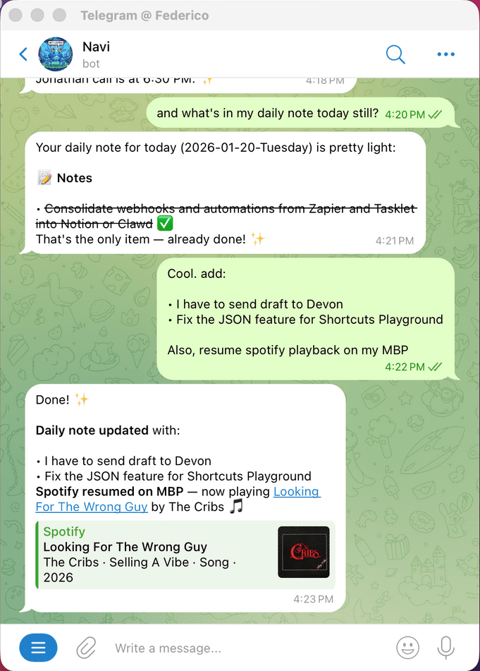 пример работы с OpenClaw