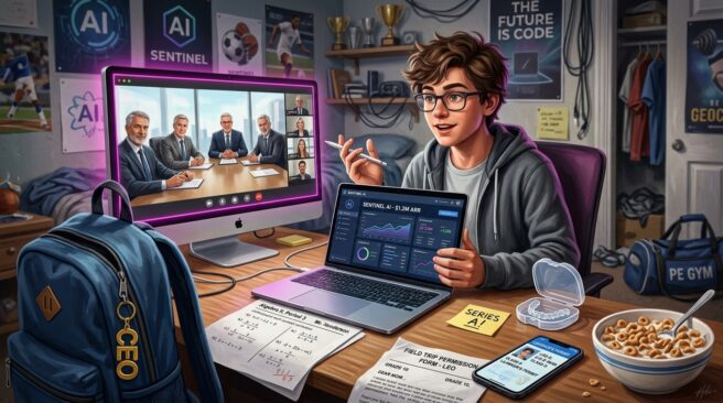 Стартап подростков Aaru