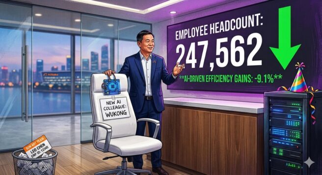 Alibaba сокращает штат ради ИИ