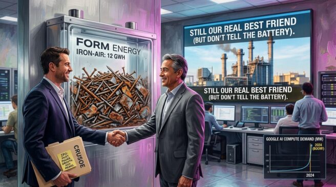 соглашение Form Energy и Crusoe