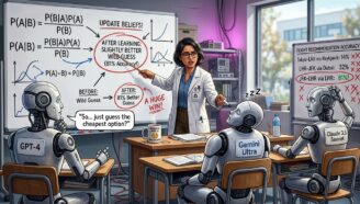 байесовское наставничество LLM