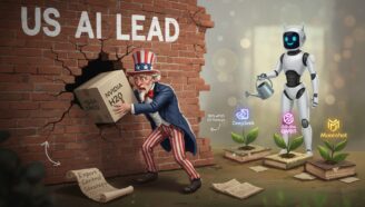 китайские открытые модели и США