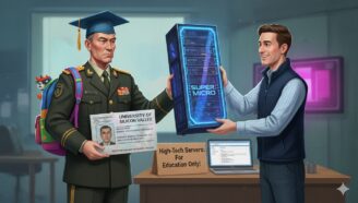 китайские вузы купили Super Micro