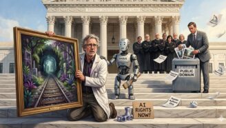 Суд лишил ИИ авторских прав