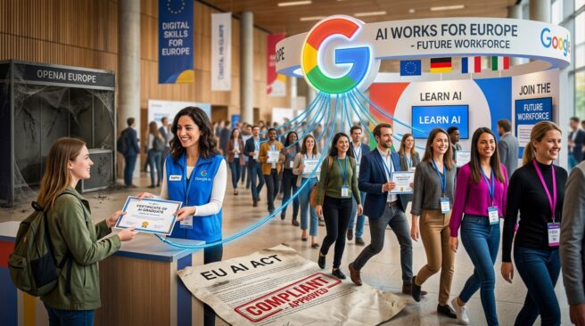 Google AI Works для Европы