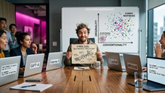 LLM не очень креативны