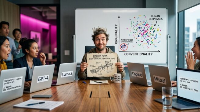 LLM не очень креативны