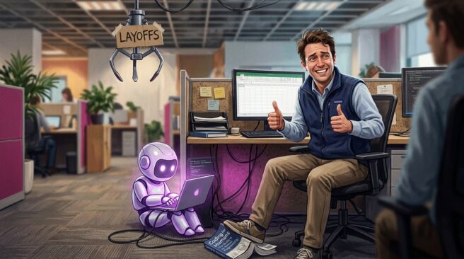 вайб-кодинг не спасет от сокращения