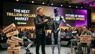 Дженсен Хуанг о замене ИИ работников